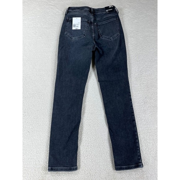 NWT Forever 21 Premium Universal Fit Women's Size M-L Black Denim Jeans‎ - Picture 4 of 9